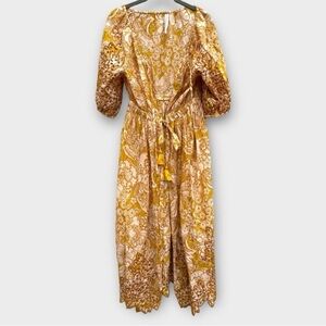 Anthropologie Ember Kaftan in Yellow